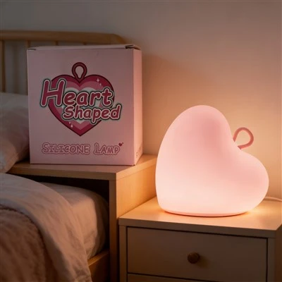 Noční lampa-ve tvaru srdce